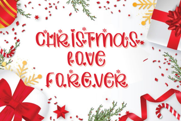Christmas Love Forever Display