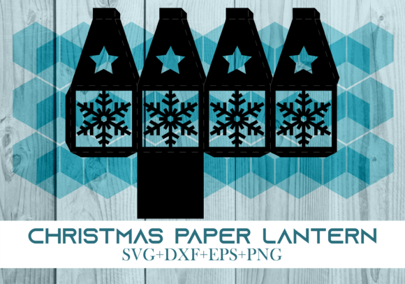 Christmas Paper Lantern Series 0547