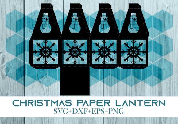 Christmas Paper Lantern Series 0617