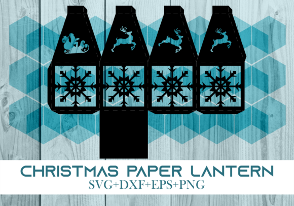 Christmas Paper Lantern Series 0622