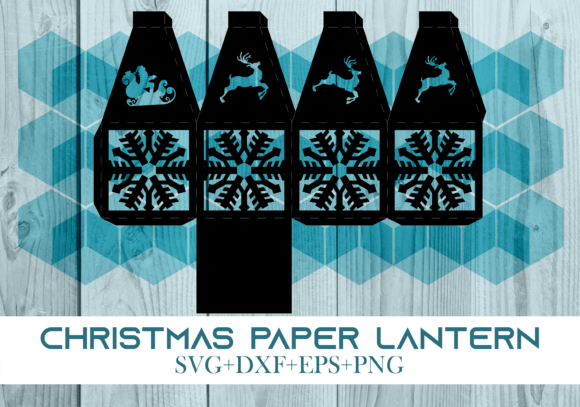 Christmas Paper Lantern Series 0635