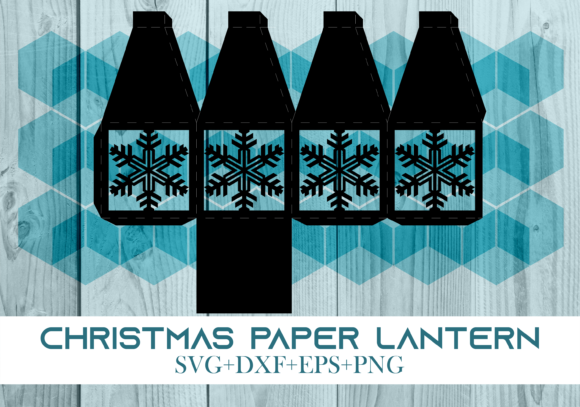 Christmas Paper Lantern Series 0644