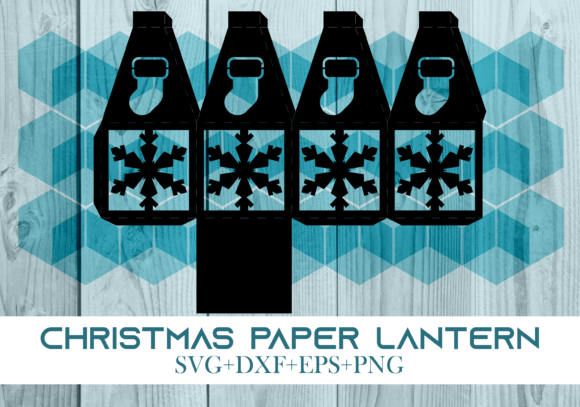 Christmas Paper Lantern Series 0689