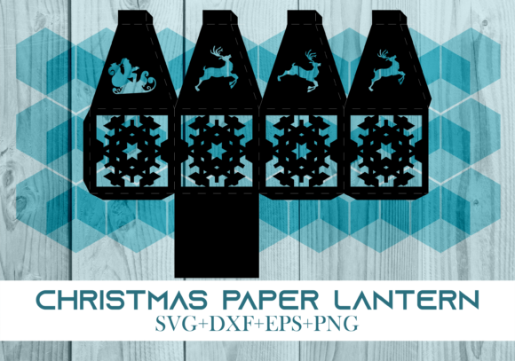 Christmas Paper Lantern Series 0739