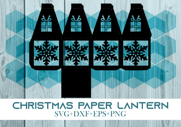 Christmas Paper Lantern Series 0772