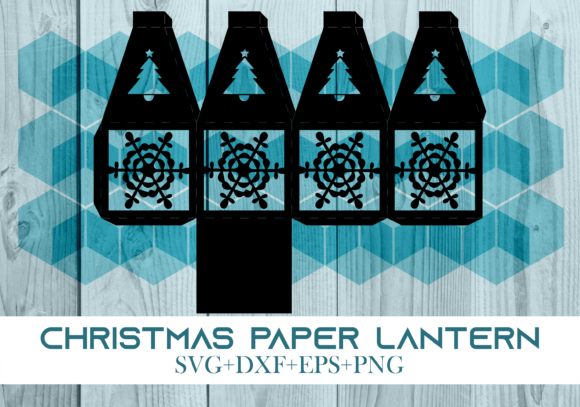 Christmas Paper Lantern Series 0790