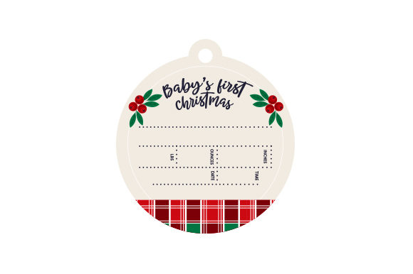 First Christmas Birth Stats: A Festive Graphic Design Asset
